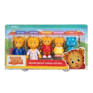 Foto 5 | Set De Figuras Daniel Tiger's Neighborhood Family, Paquete De 5 - Venta Internacional.