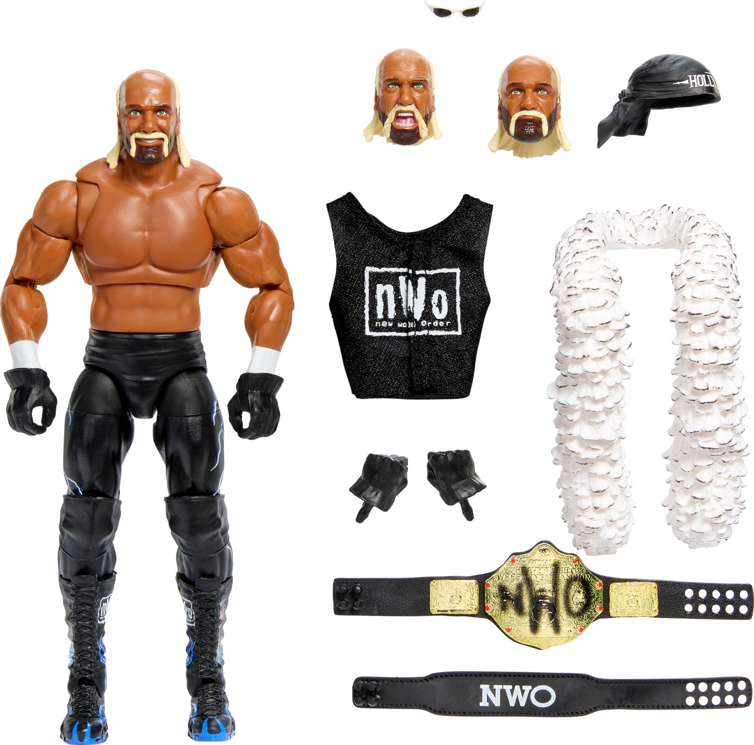 Foto 2 pulgar | Figura De Acción Mattel Wwe Ultimate Edition De 6 Pulgadas Hulk Hogan - Venta Internacional.