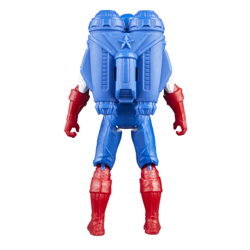 Foto 8 pulgar | Figura De Acción Marvel Epic Hero Series Capitán América 10 Cm - Venta Internacional.