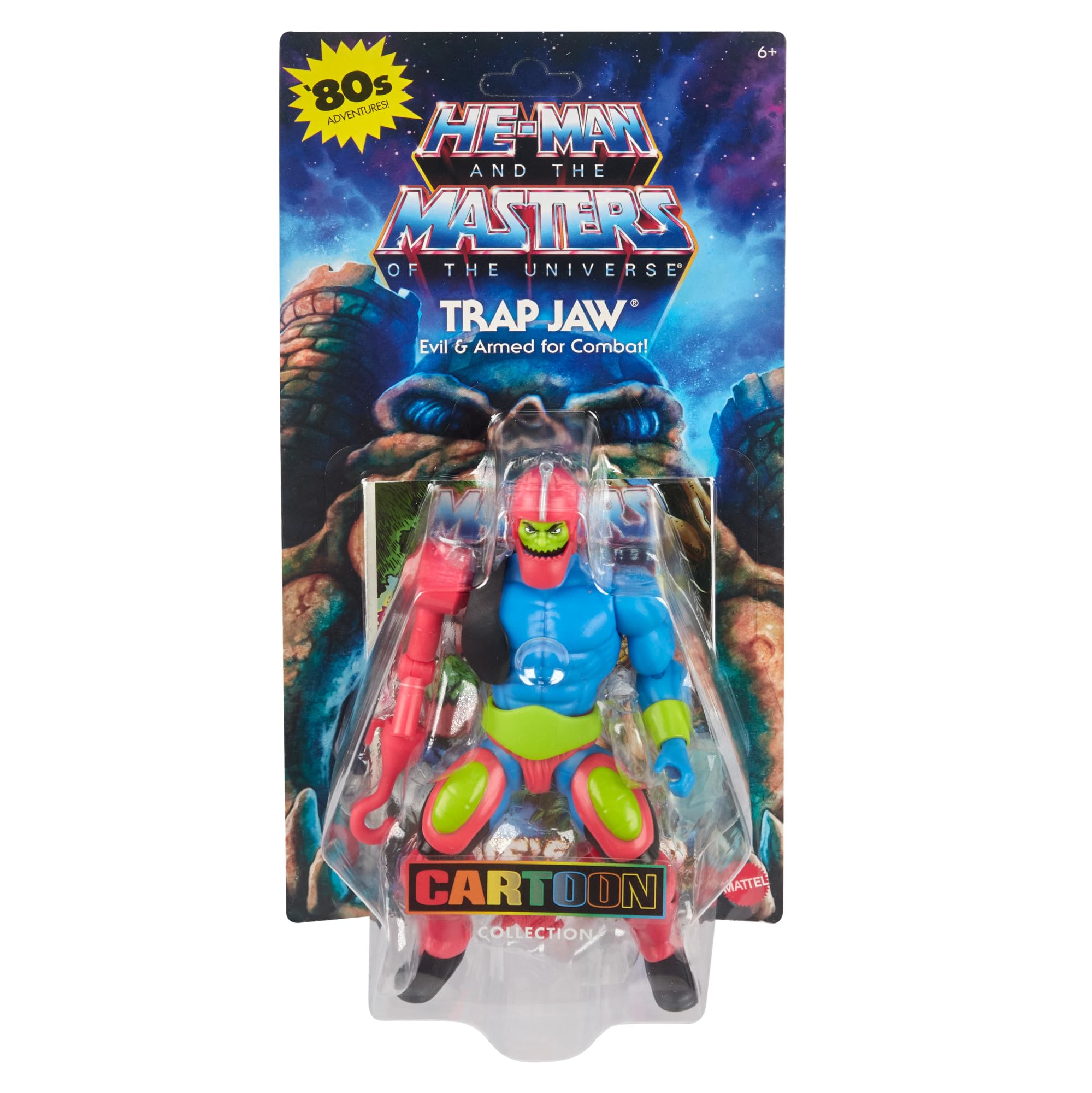 Foto 7 pulgar | Figura De Acción Masters Of The Universe Origins Trap Jaw 14 Cm - Venta Internacional.