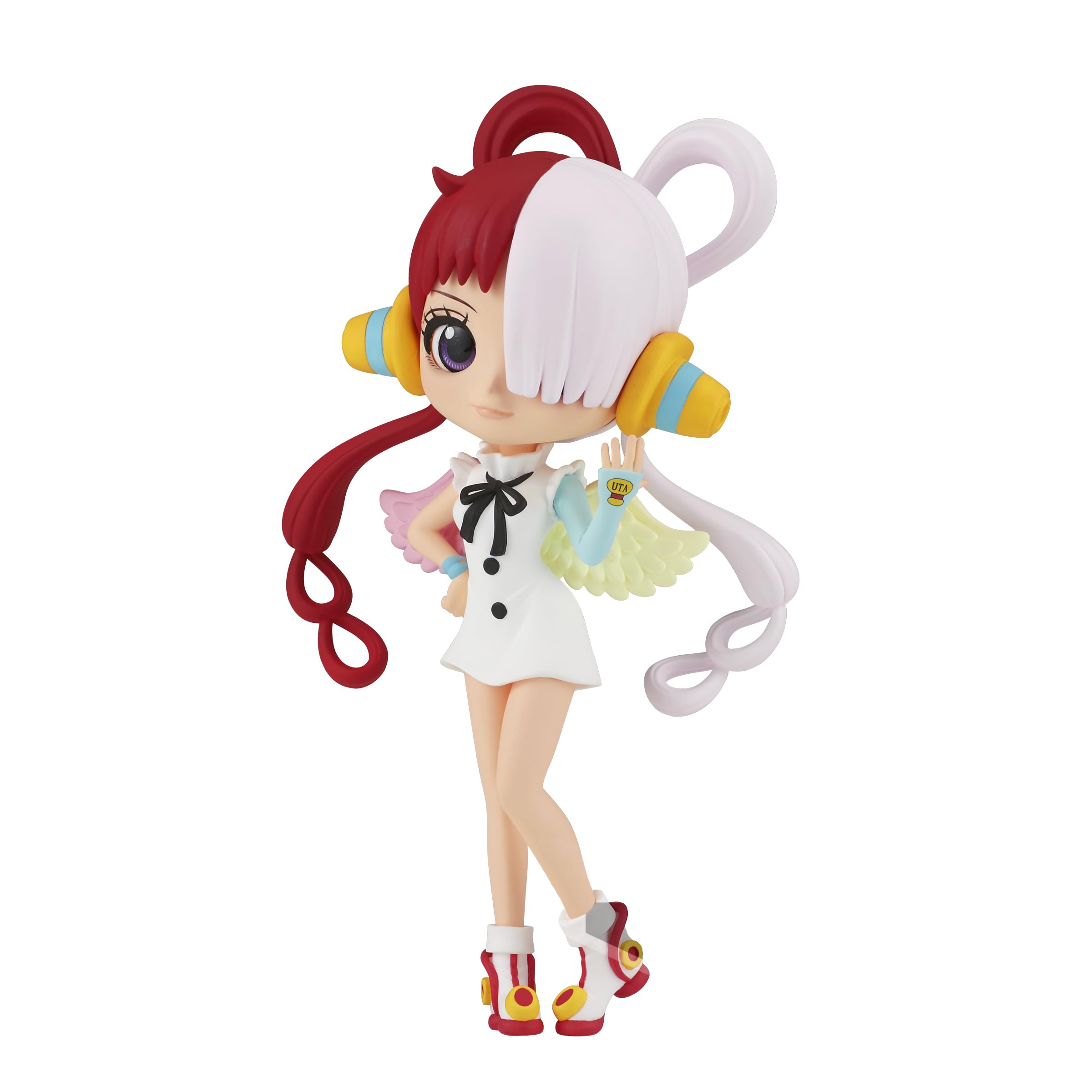 Figura Banpresto One Piece Film, Color Rojo, Bolsillo Uta Q, 14 Cm - Venta Internacional.