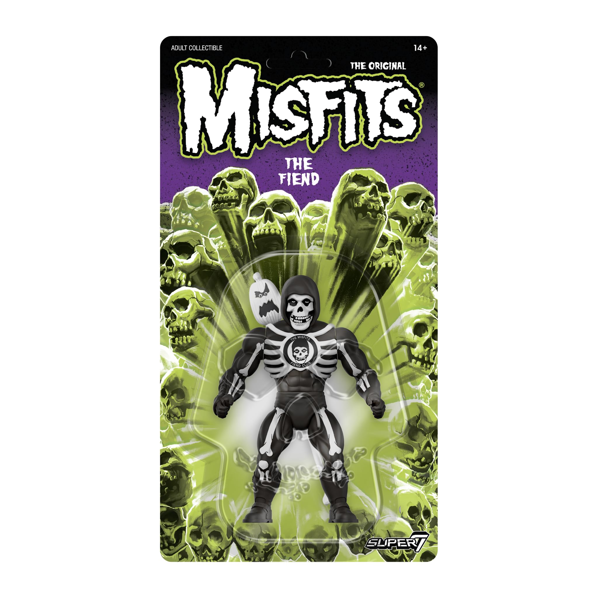 Foto 2 pulgar | Figura De Acción Super7 Misfits Vintage The Fiend 14 Cm - Venta Internacional.