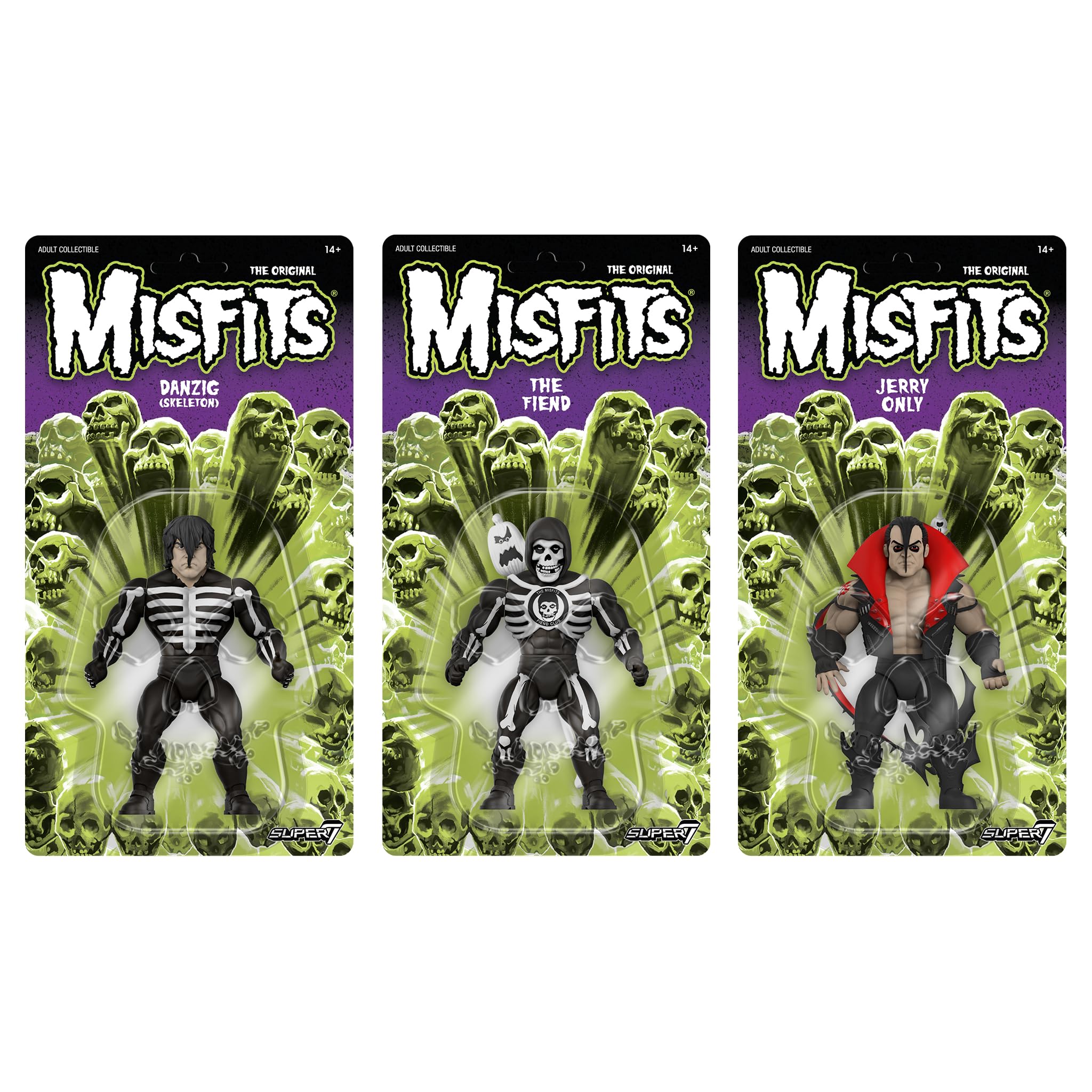 Foto 5 | Figura De Acción Super7 Misfits Vintage The Fiend 14 Cm - Venta Internacional.