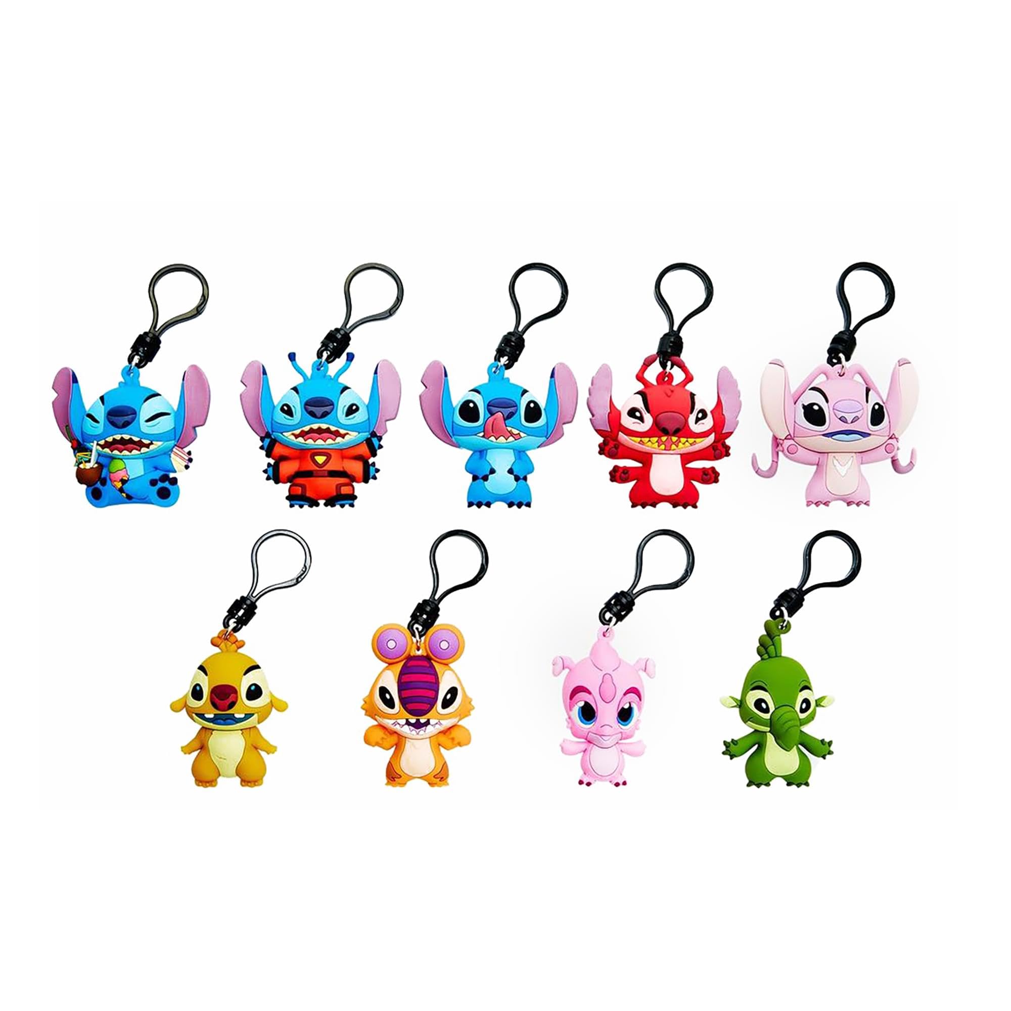 Foto 2 pulgar | Bolsa De Espuma Con Forma 3d Con Clip Disney Stitch Series 5, Bolsa Ciega - Venta Internacional.