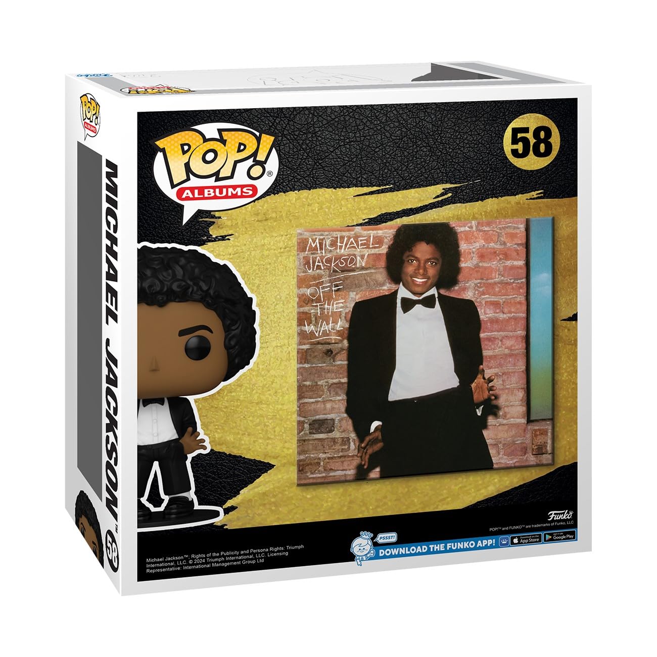 Foto 5 pulgar | ¡funko Pop! Álbumes De Michael Jackson (off The Wall) Figure - Venta Internacional.