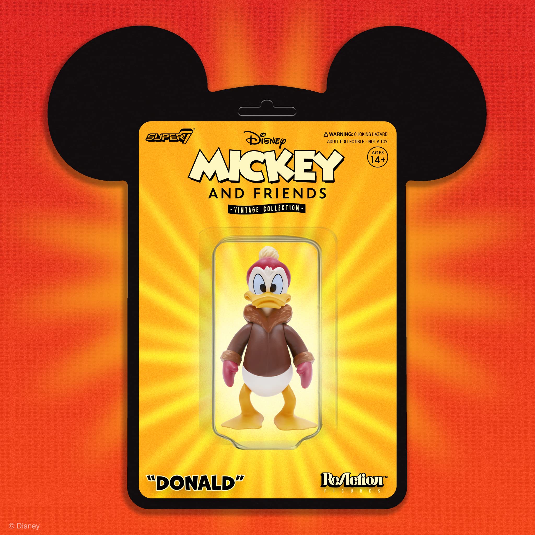 Foto 4 pulgar | Figura De Acción Super7 Disney Vintage Collection Donald Duck - Venta Internacional.