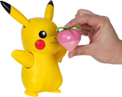 Foto 2 | Juguete Pokémon Train And Play Deluxe Pikachu Con Accesorios - Venta Internacional.