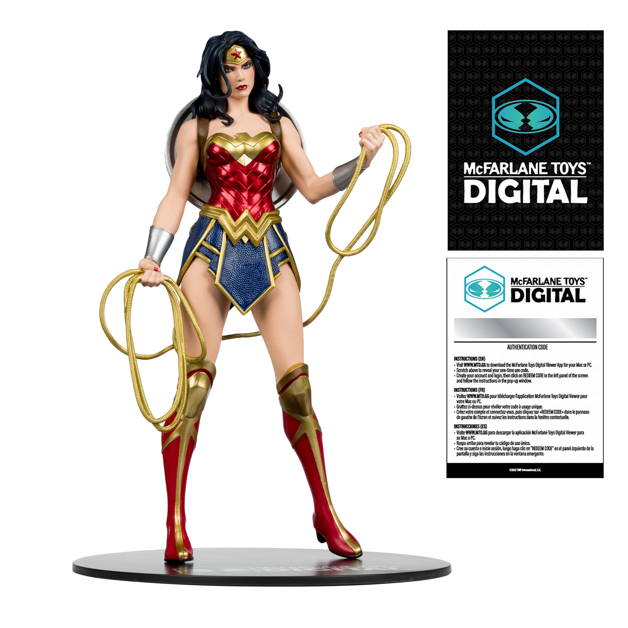 Foto 2 pulgar | Figura Mcfarlane Toys Dc Direct Wonder Woman Jim Lee 1:6 - Venta Internacional.