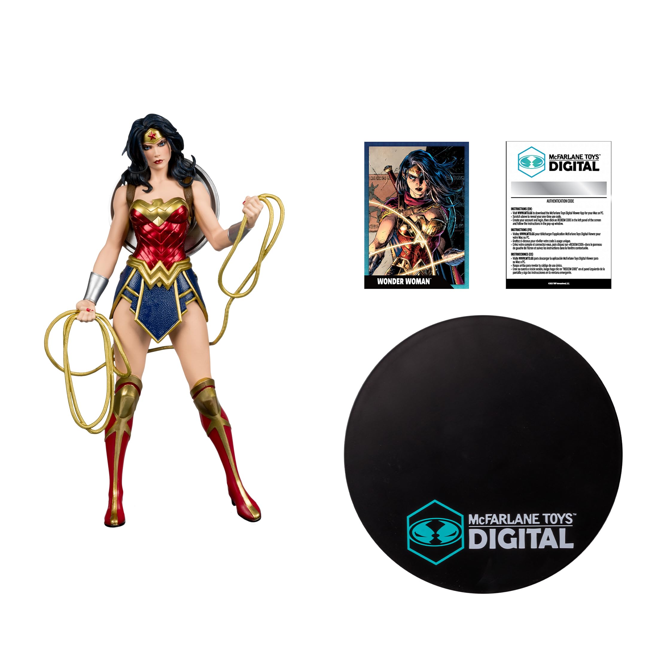 Foto 4 pulgar | Figura Mcfarlane Toys Dc Direct Wonder Woman Jim Lee 1:6 - Venta Internacional.