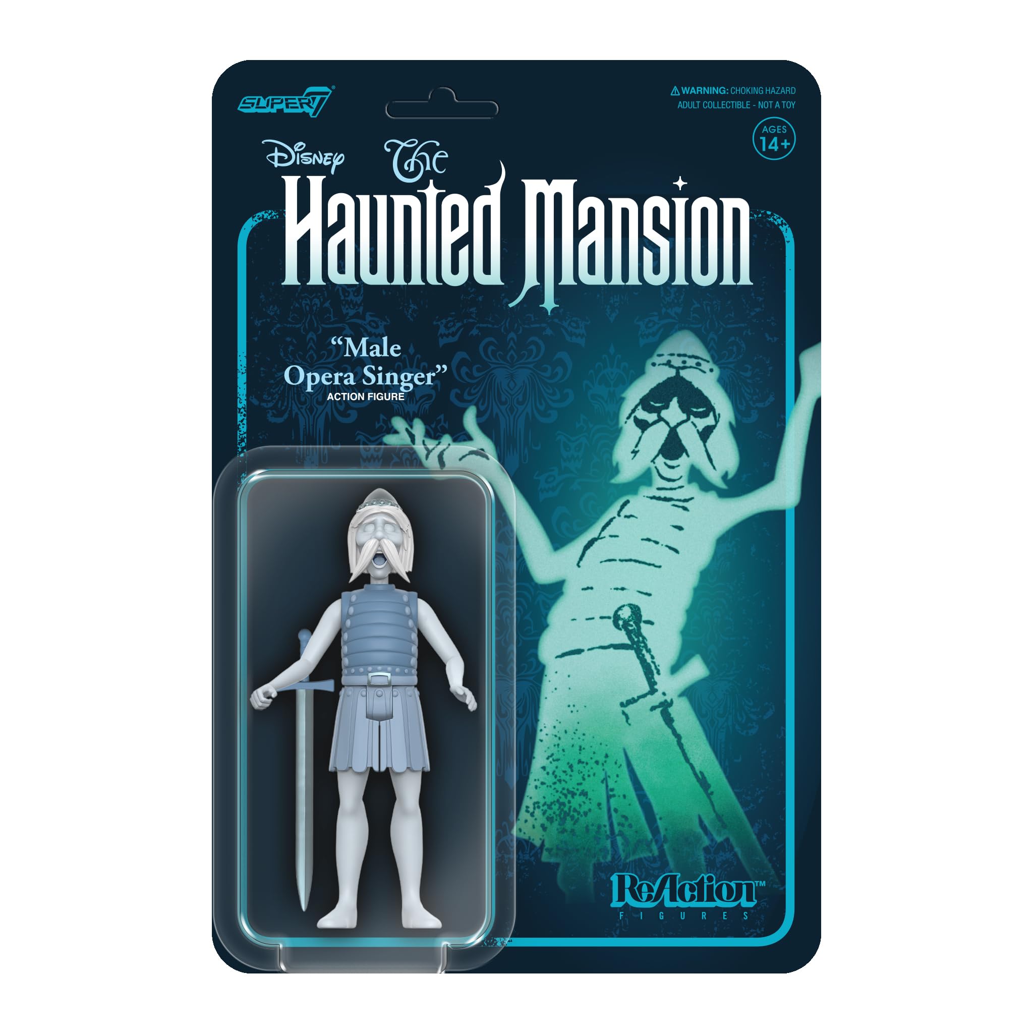 Figura De Acción Super7 Disney Haunted Mansion Opera Singer - Venta Internacional.