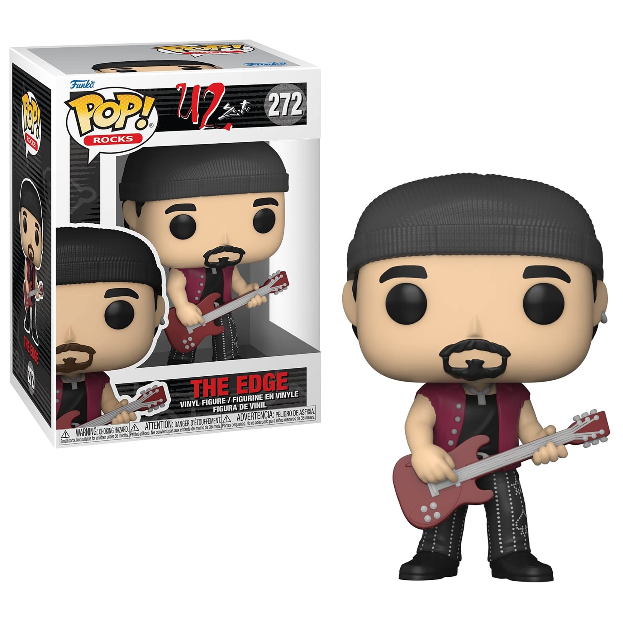 Foto 6 pulgar | Set De Coleccionista Funko Pop! Rocks U2 Zootv Adam, Edge, Larry, Bono - Venta Internacional.