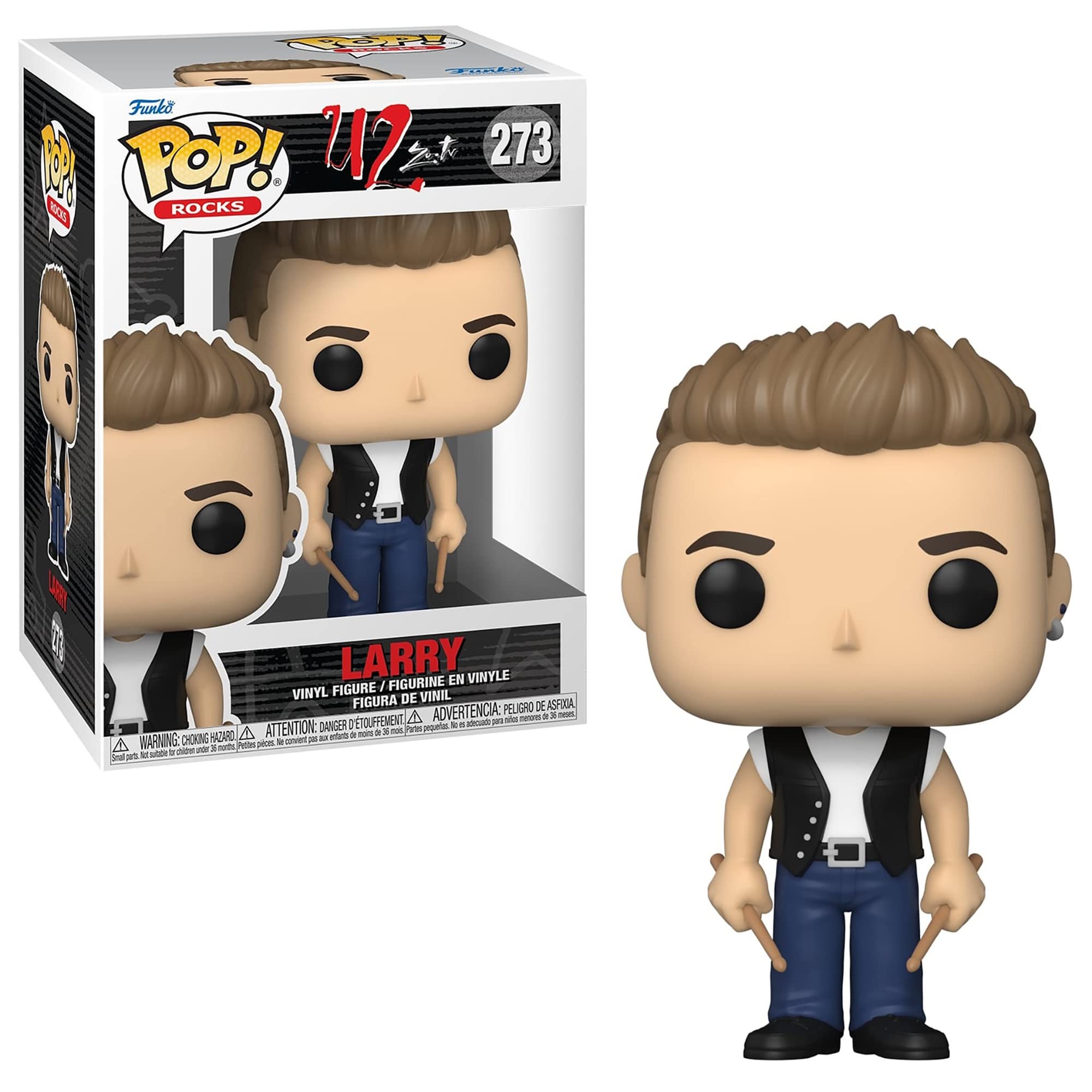 Foto 7 pulgar | Set De Coleccionista Funko Pop! Rocks U2 Zootv Adam, Edge, Larry, Bono - Venta Internacional.
