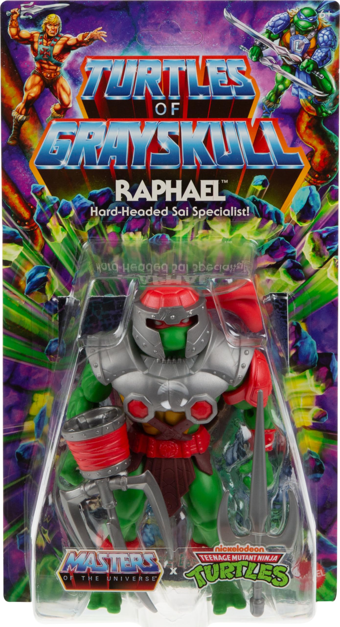 Foto 3 pulgar | Figura De Acción Masters Of The Universe Origins Turtles Raphael - Venta Internacional.