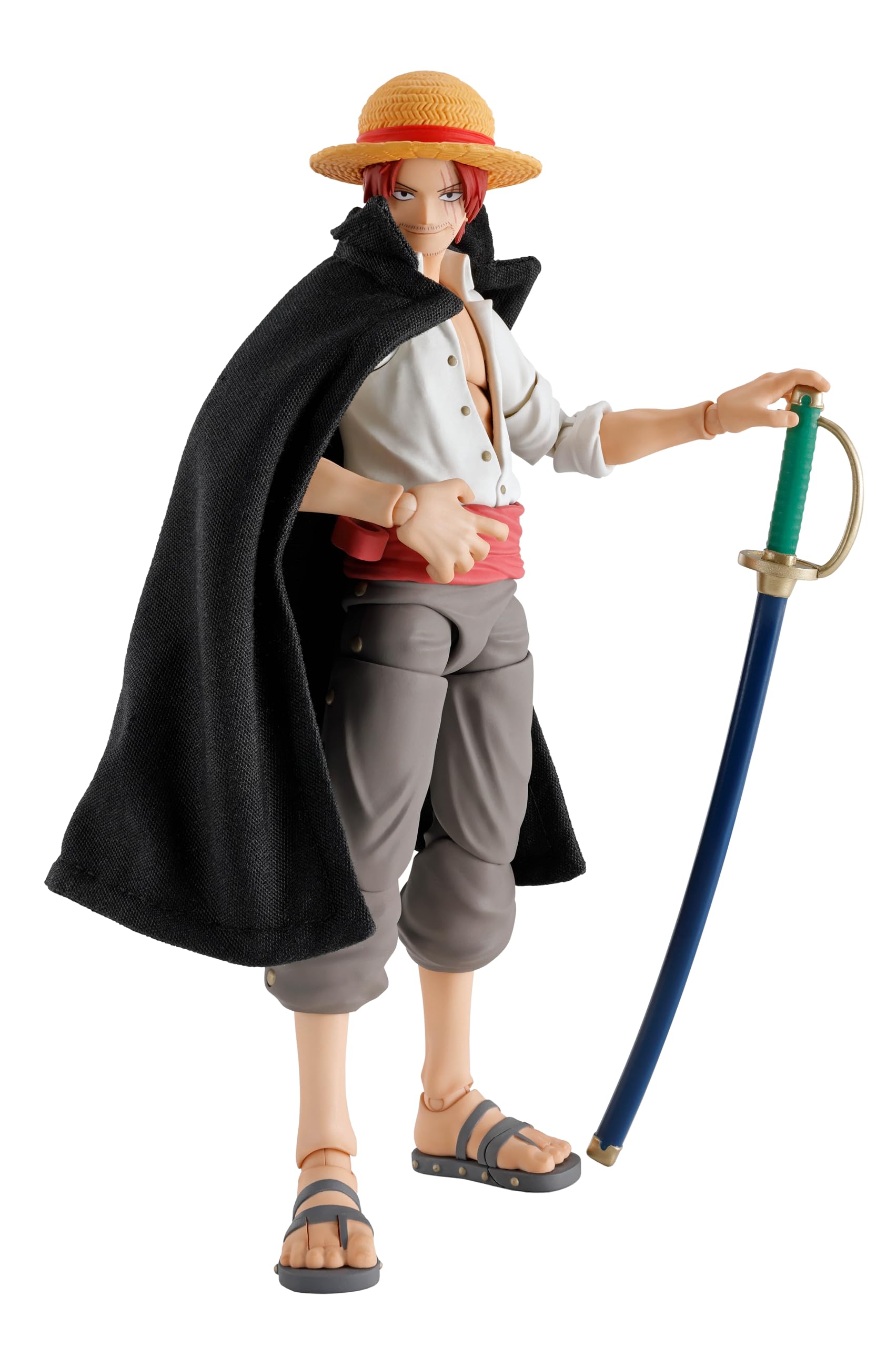 Foto 2 pulgar | Figura De Acción Tamashii Nations One Piece Shanks & Luffy - Venta Internacional.