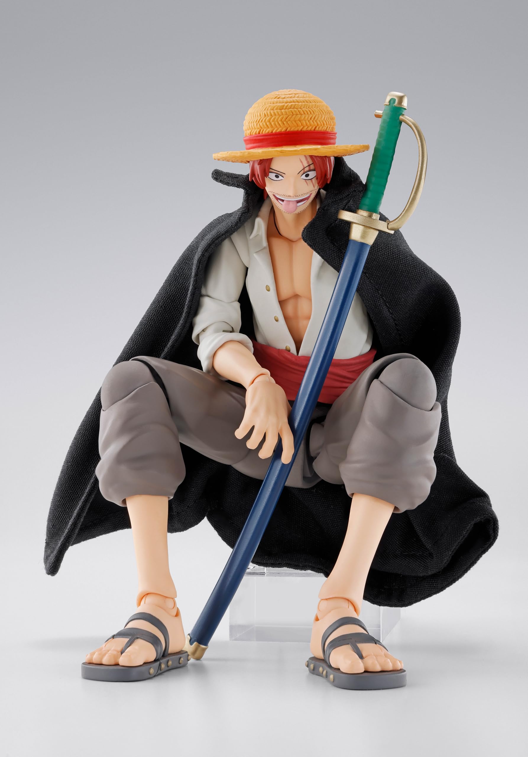 Foto 6 pulgar | Figura De Acción Tamashii Nations One Piece Shanks & Luffy - Venta Internacional.