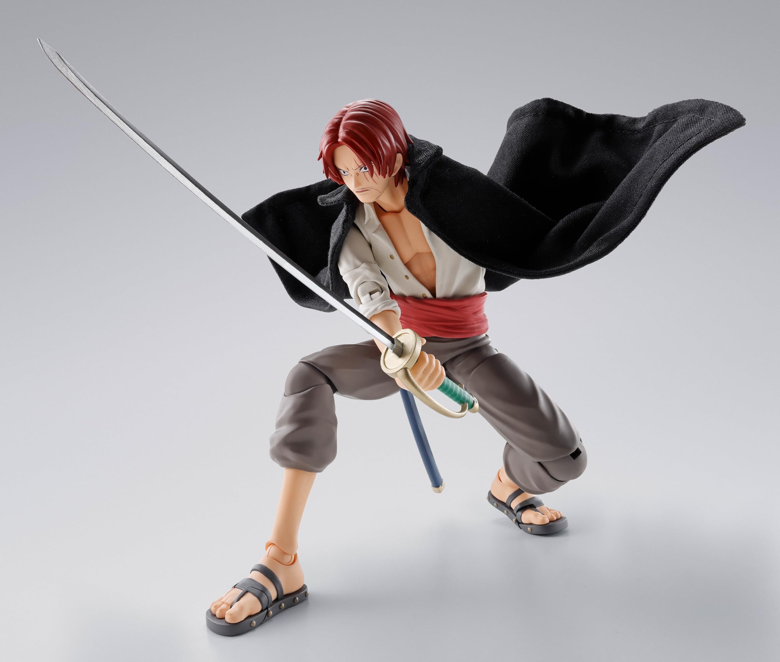 Foto 7 pulgar | Figura De Acción Tamashii Nations One Piece Shanks & Luffy - Venta Internacional.