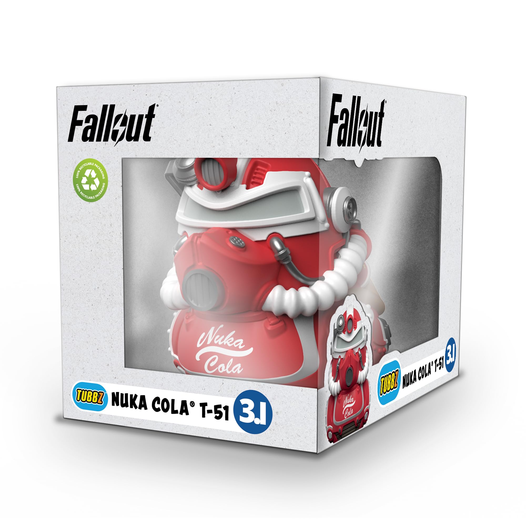 Foto 3 pulgar | Figura Coleccionable De Vinilo Con Forma De Pato De Goma Tubbz Nuka Cola T-51 - Venta Internacional.