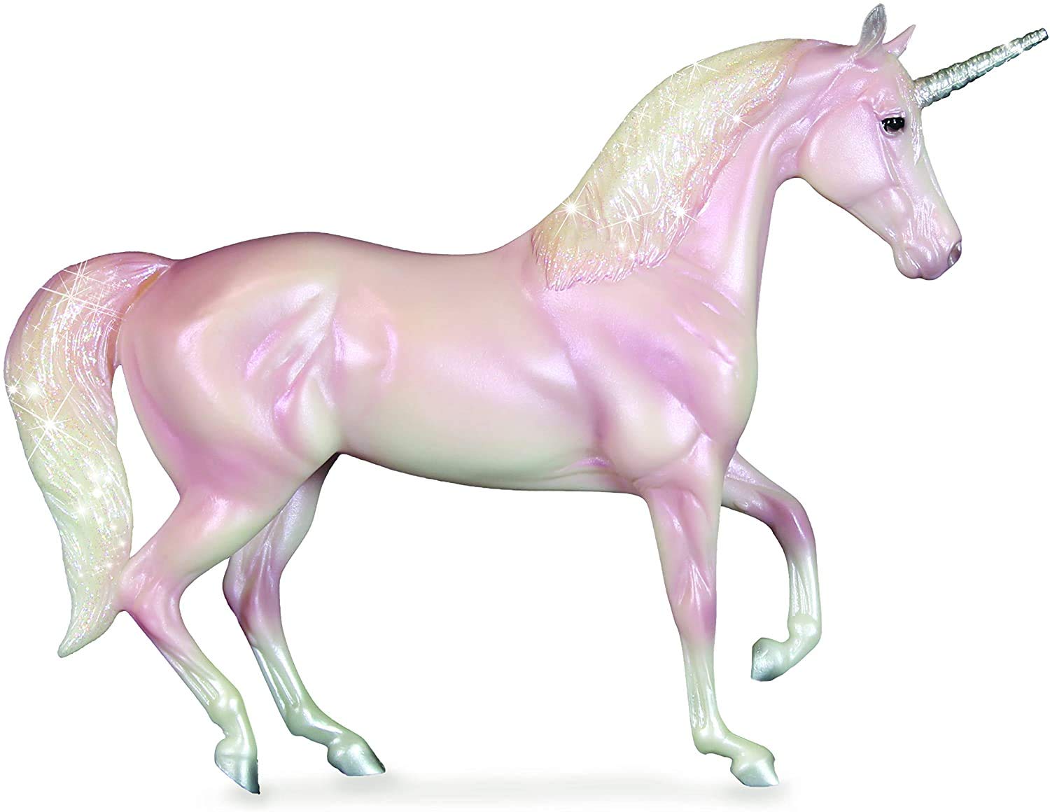 Figura De Juguete Breyer Freedom Series Aurora Unicorn A Escala 1:12 - Venta Internacional.