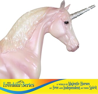 Foto 3 | Figura De Juguete Breyer Freedom Series Aurora Unicorn A Escala 1:12 - Venta Internacional.