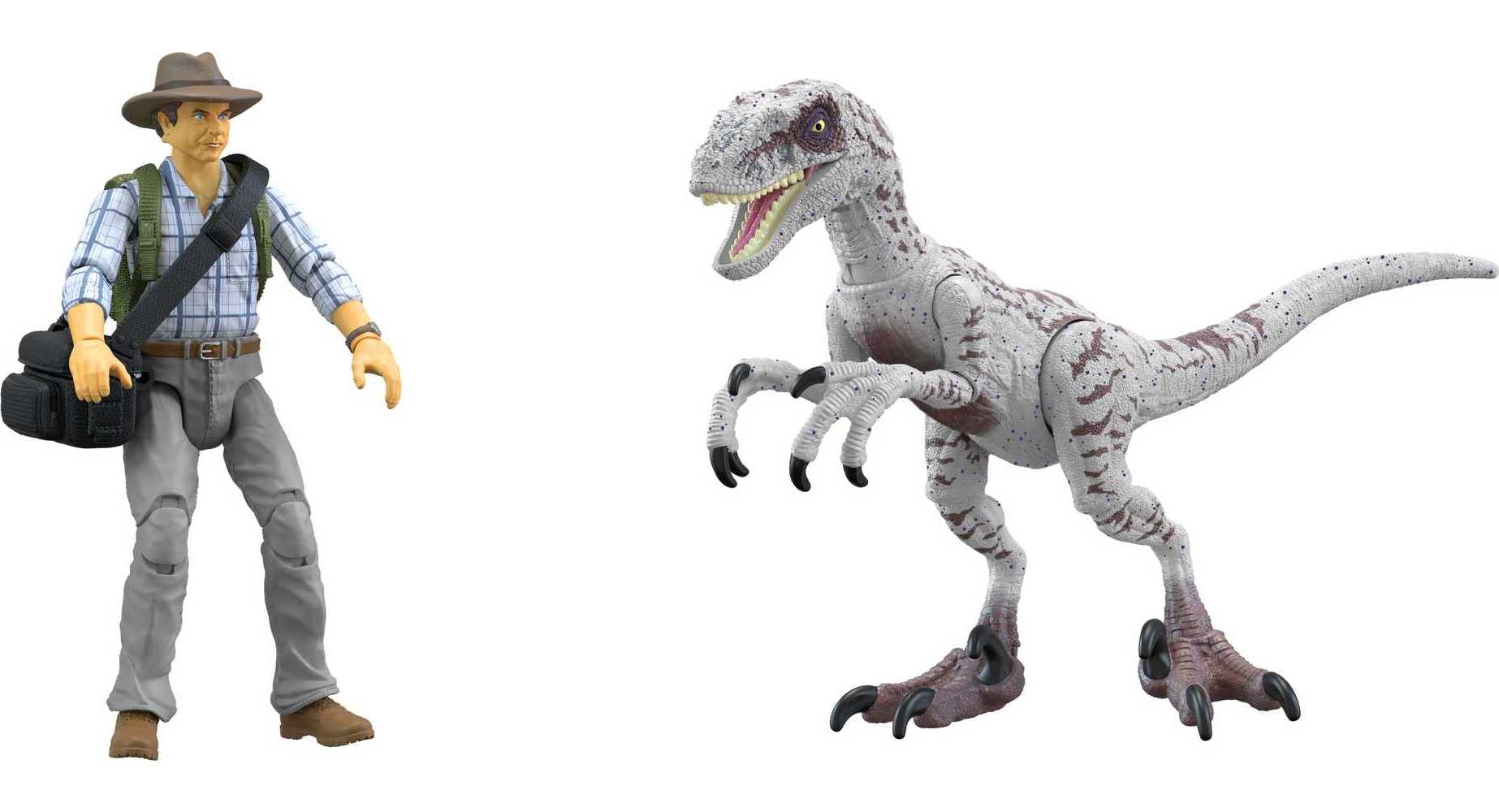 Foto 2 | Figuras De Acción Mattel Jurassic Park Iii Hammond Collection - Venta Internacional.