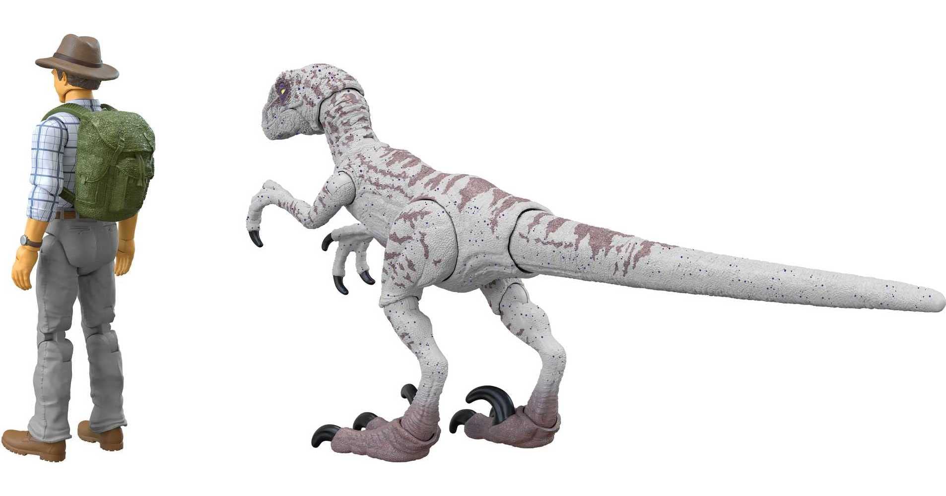 Foto 3 | Figuras De Acción Mattel Jurassic Park Iii Hammond Collection - Venta Internacional.