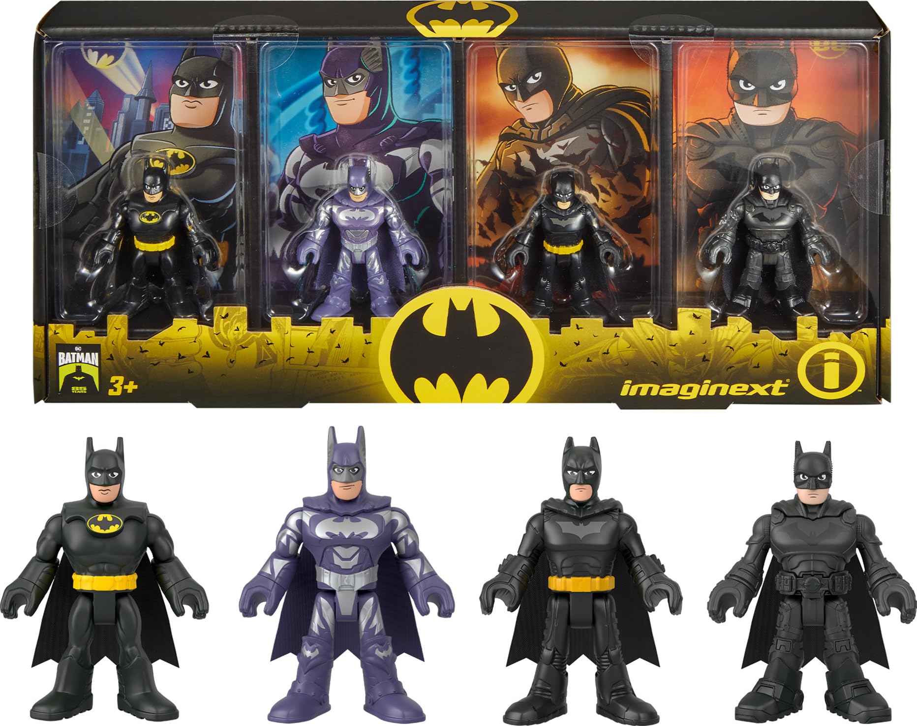 Foto 2 pulgar | Set De Figuras Fisher-price Imaginext Dc Super Friends Batman 85th - Venta Internacional.