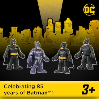 Foto 2 | Set De Figuras Fisher-price Imaginext Dc Super Friends Batman 85th - Venta Internacional.