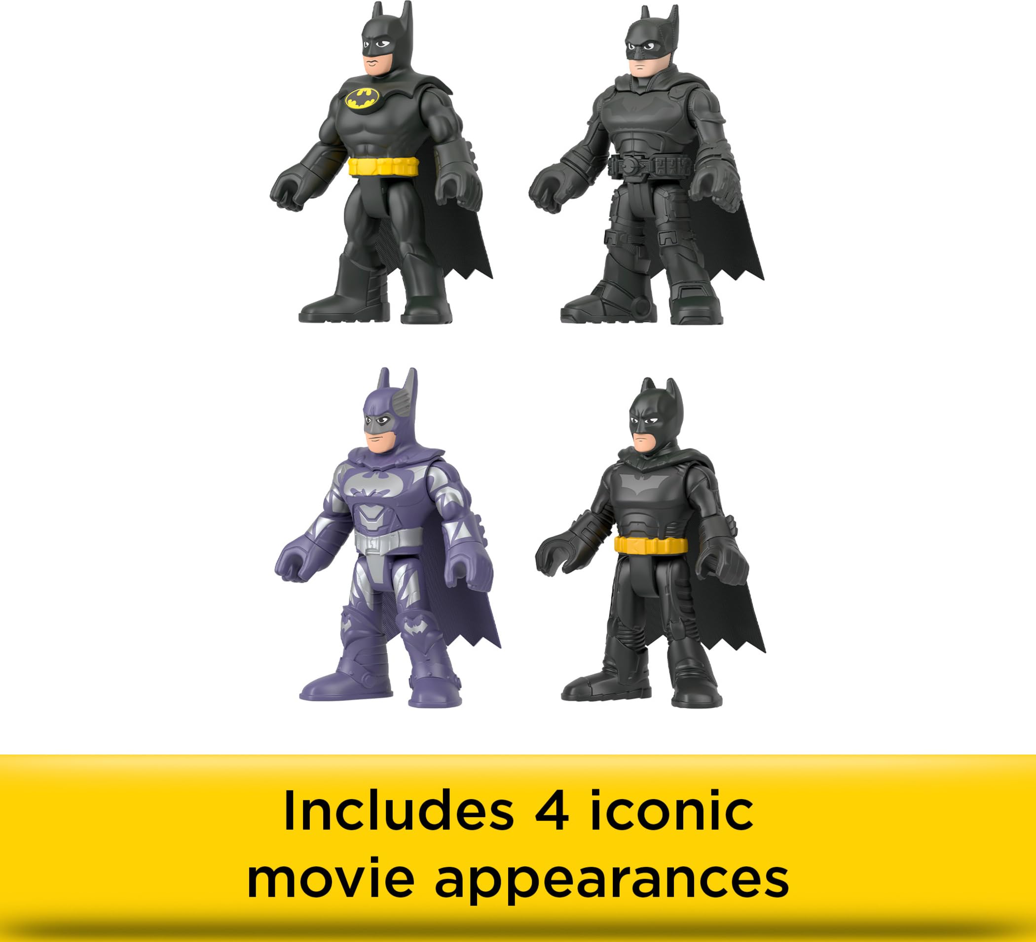 Foto 4 pulgar | Set De Figuras Fisher-price Imaginext Dc Super Friends Batman 85th - Venta Internacional.