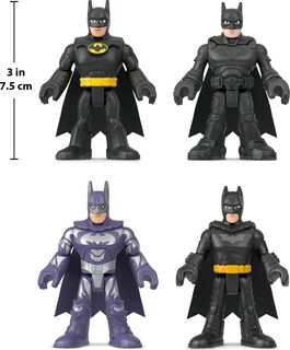 Foto 6 | Set De Figuras Fisher-price Imaginext Dc Super Friends Batman 85th - Venta Internacional.