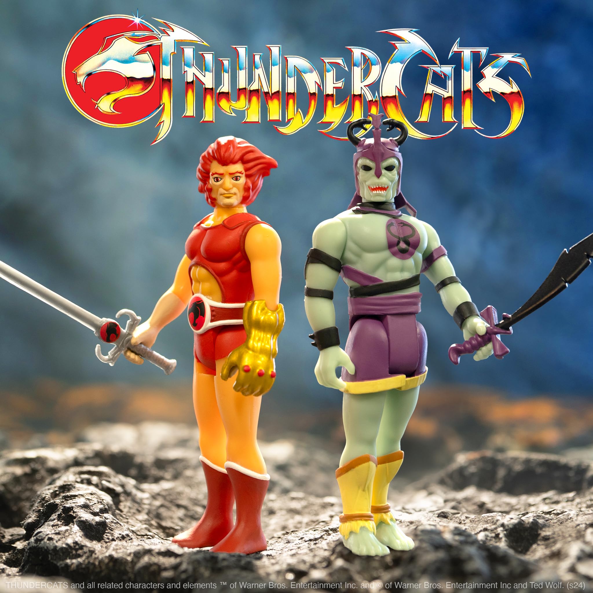 Foto 6 pulgar | Figura De Acción Super7 Thundercats Reaction Mirror Lion-o - Venta Internacional.