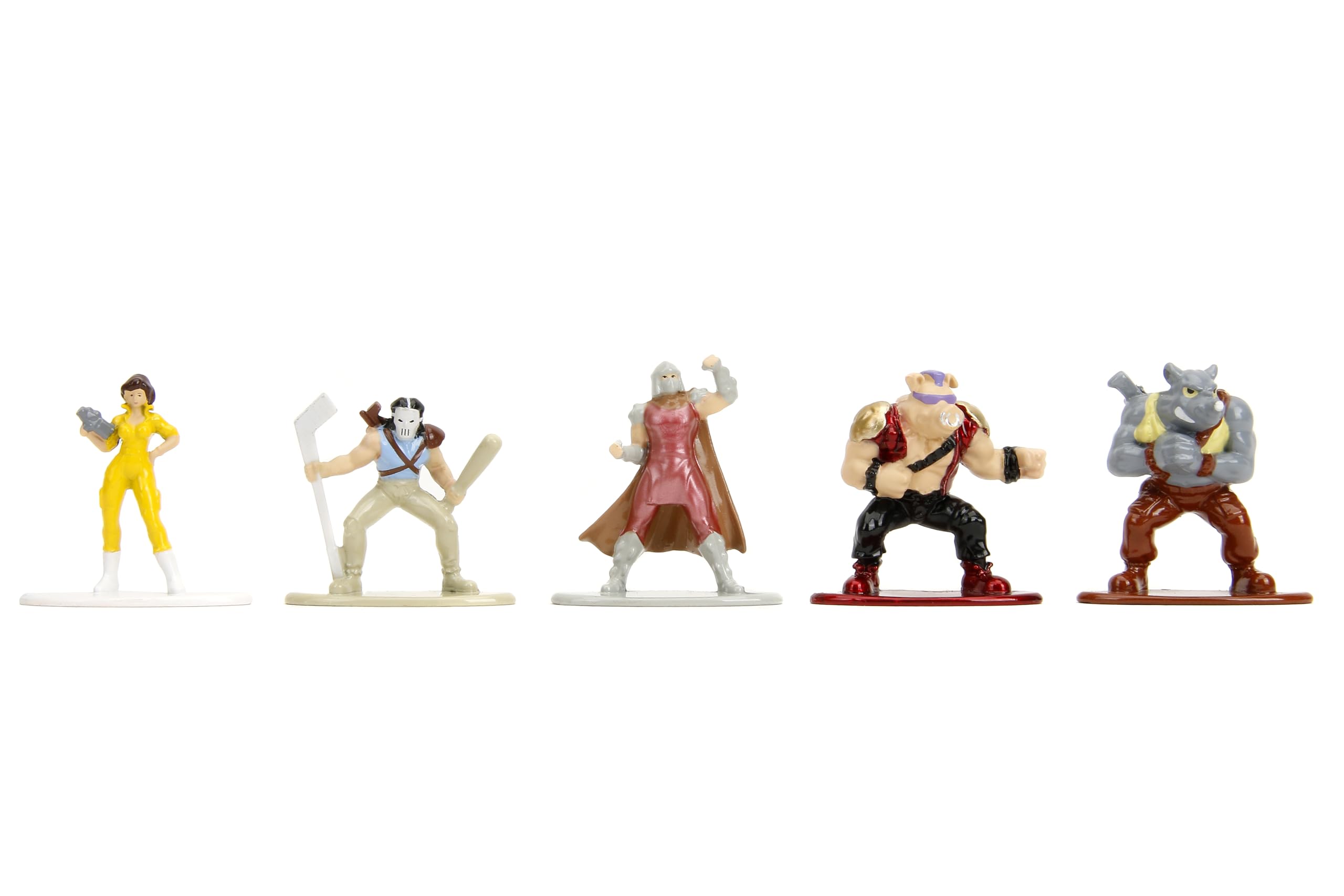 Foto 3 pulgar | Figuras Fundidas A Presión Tmnt Nano Metalfigs De Toys Jada Toys, Paquete De 18 - Venta Internacional.