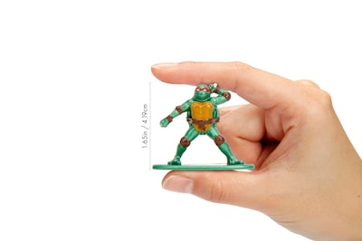 Foto 5 | Figuras Fundidas A Presión Tmnt Nano Metalfigs De Toys Jada Toys, Paquete De 18 - Venta Internacional.