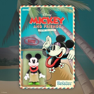 Foto 6 | Figura De Acción Super7 Disney Minnie Mouse De 3.75 Pulgadas Con Accesorio - Venta Internacional.