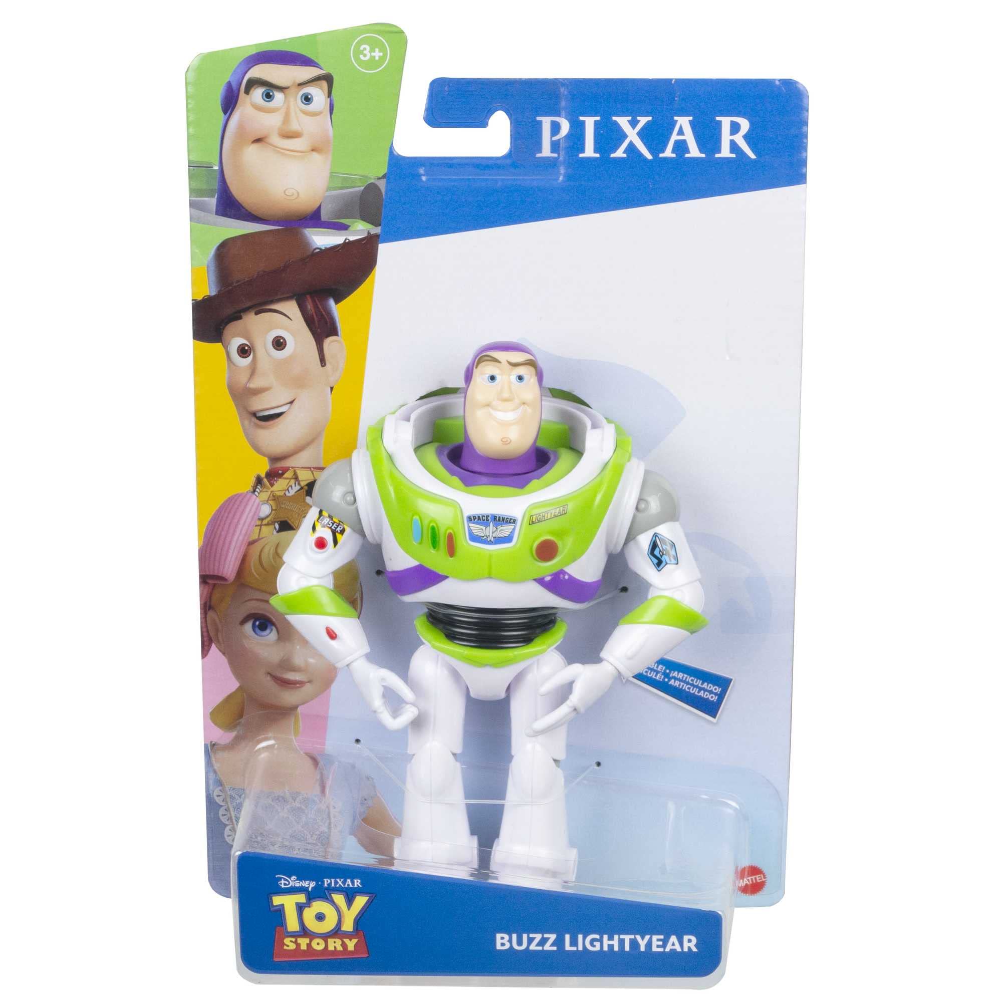 Foto 7 pulgar | Figura De Acción Mattel Disney Pixar Toy Story Buzz Lightyear - Venta Internacional.