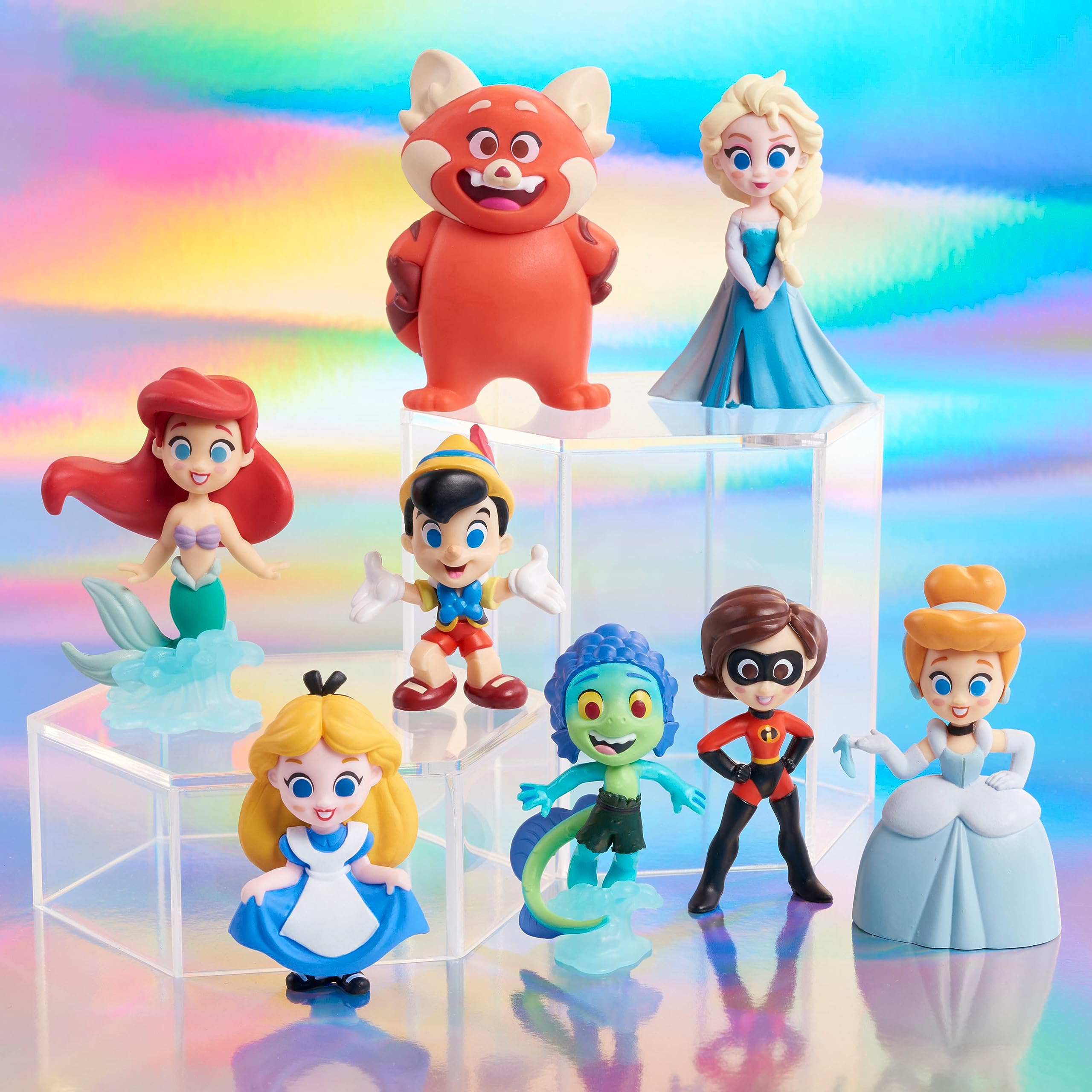 Foto 3 | Set De Figuras Just Play Disney 100 Años De Transformaciones Épicas - Venta Internacional.