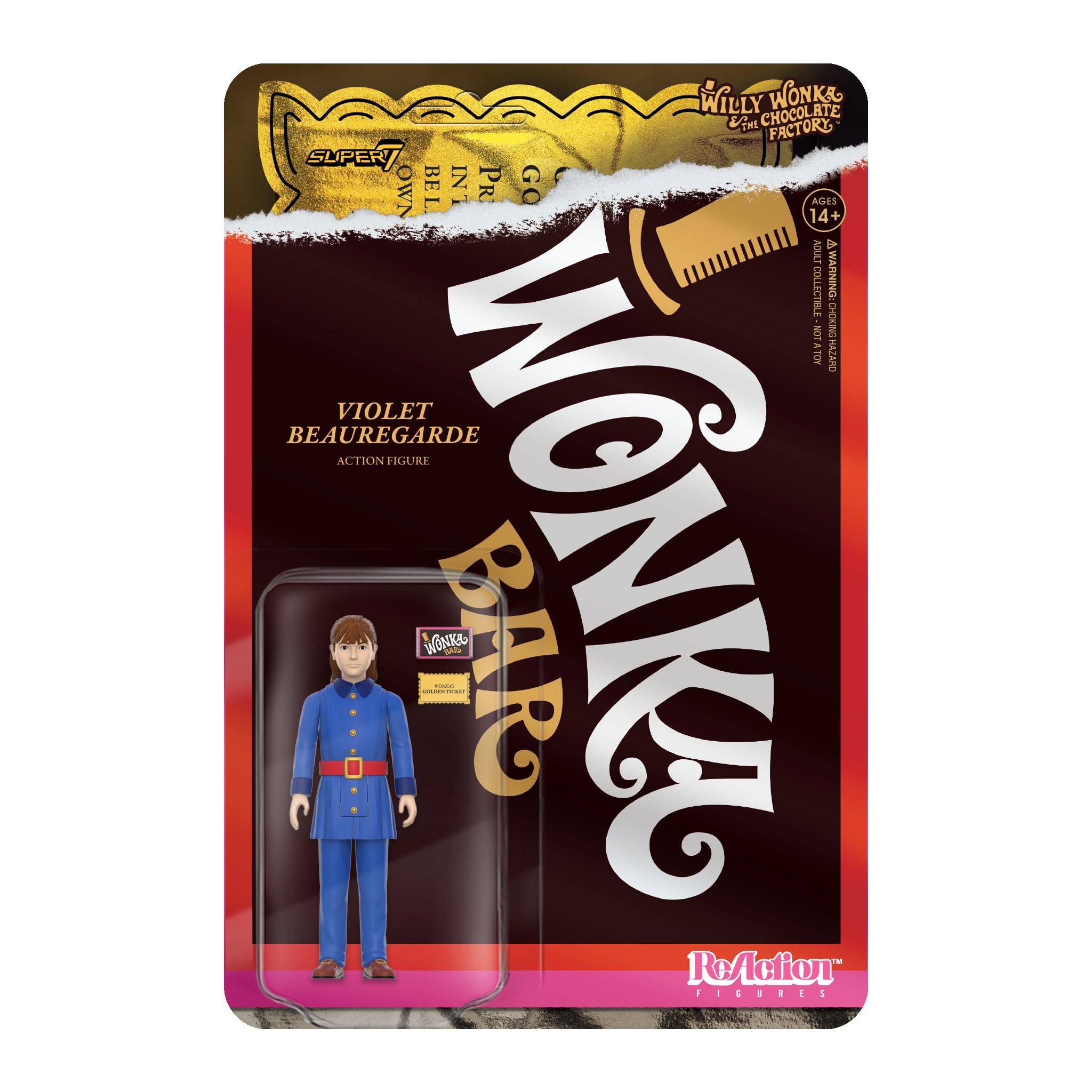 Figura De Acción Super7 Willy Wonka Y La Fábrica De Chocolate - Venta Internacional.