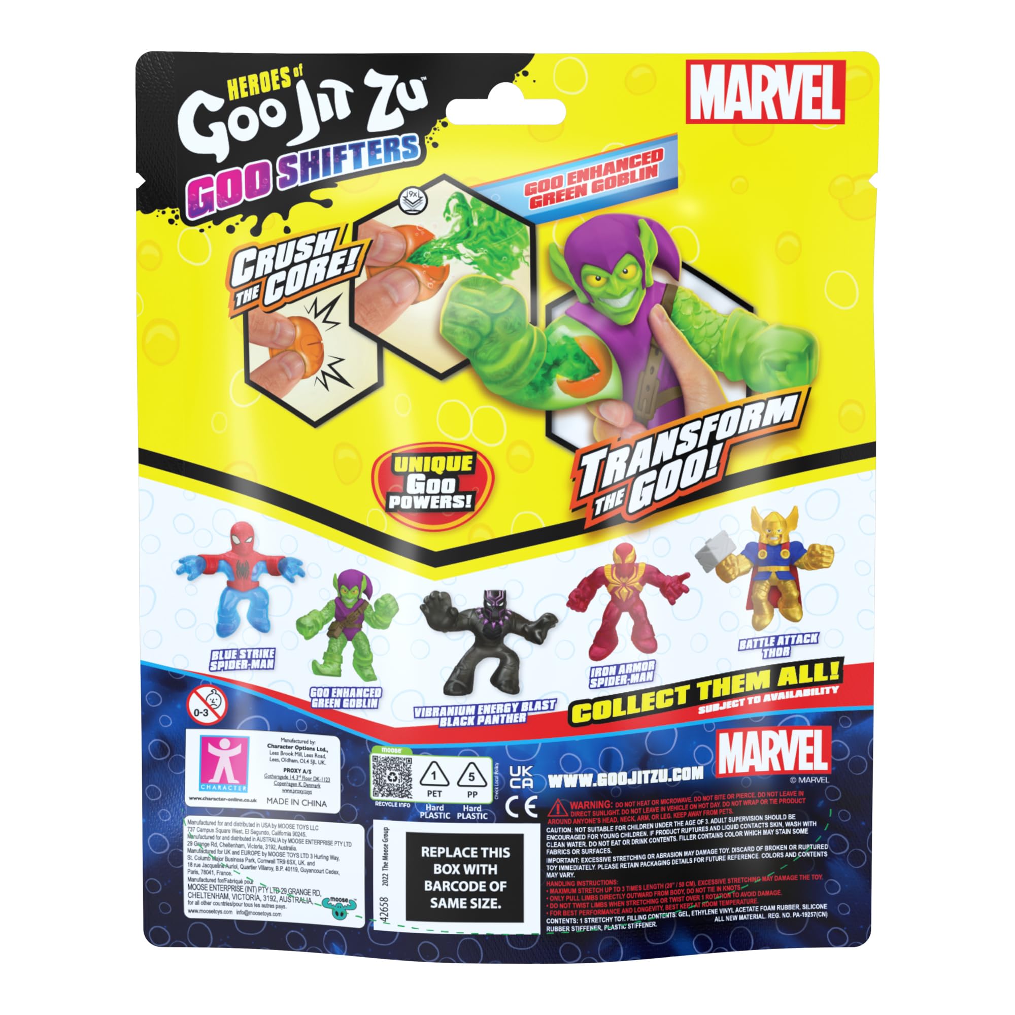 Foto 4 pulgar | Figura De Acción Heroes Of Goo Jit Zu Goo Shifters Green Goblin - Venta Internacional.