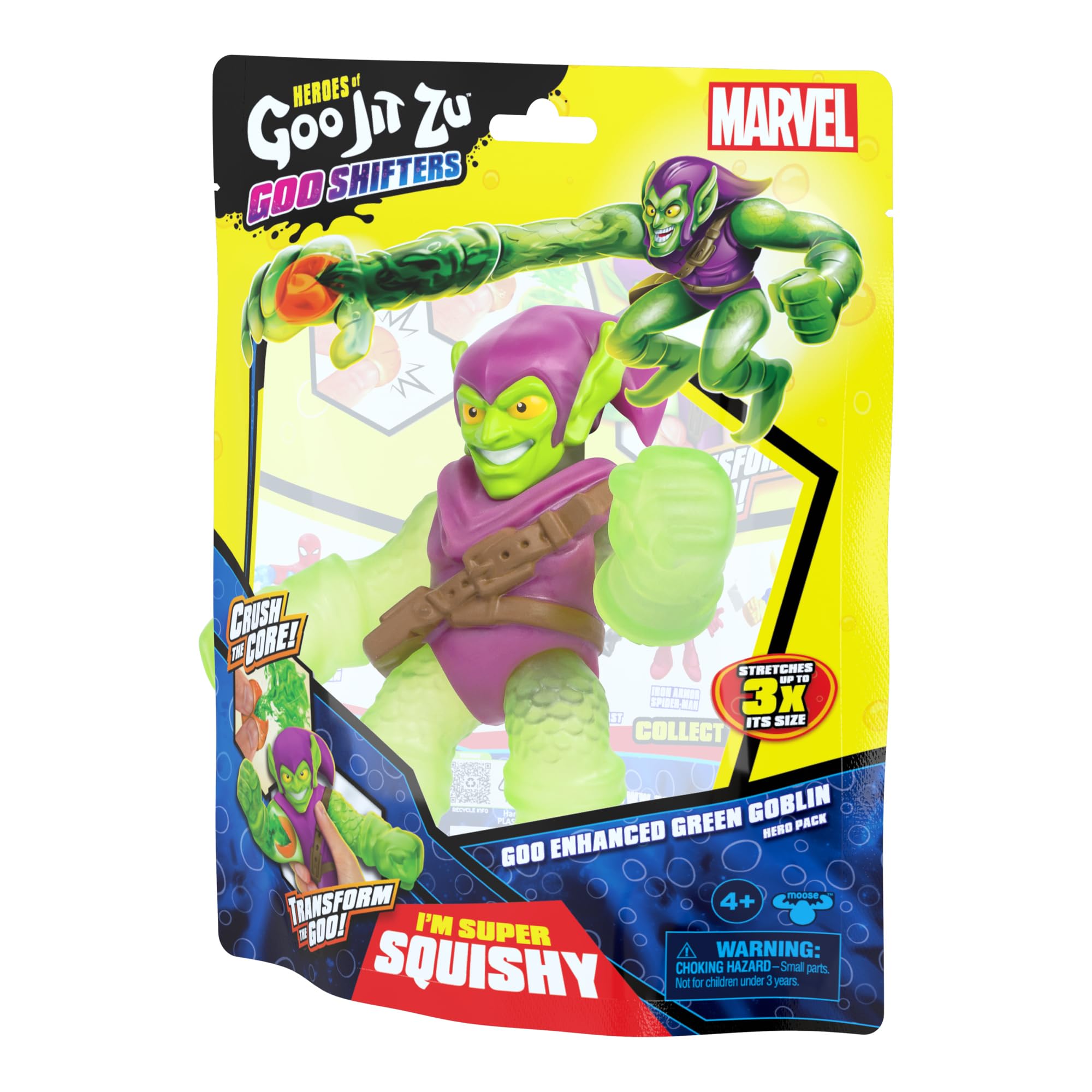 Foto 5 pulgar | Figura De Acción Heroes Of Goo Jit Zu Goo Shifters Green Goblin - Venta Internacional.