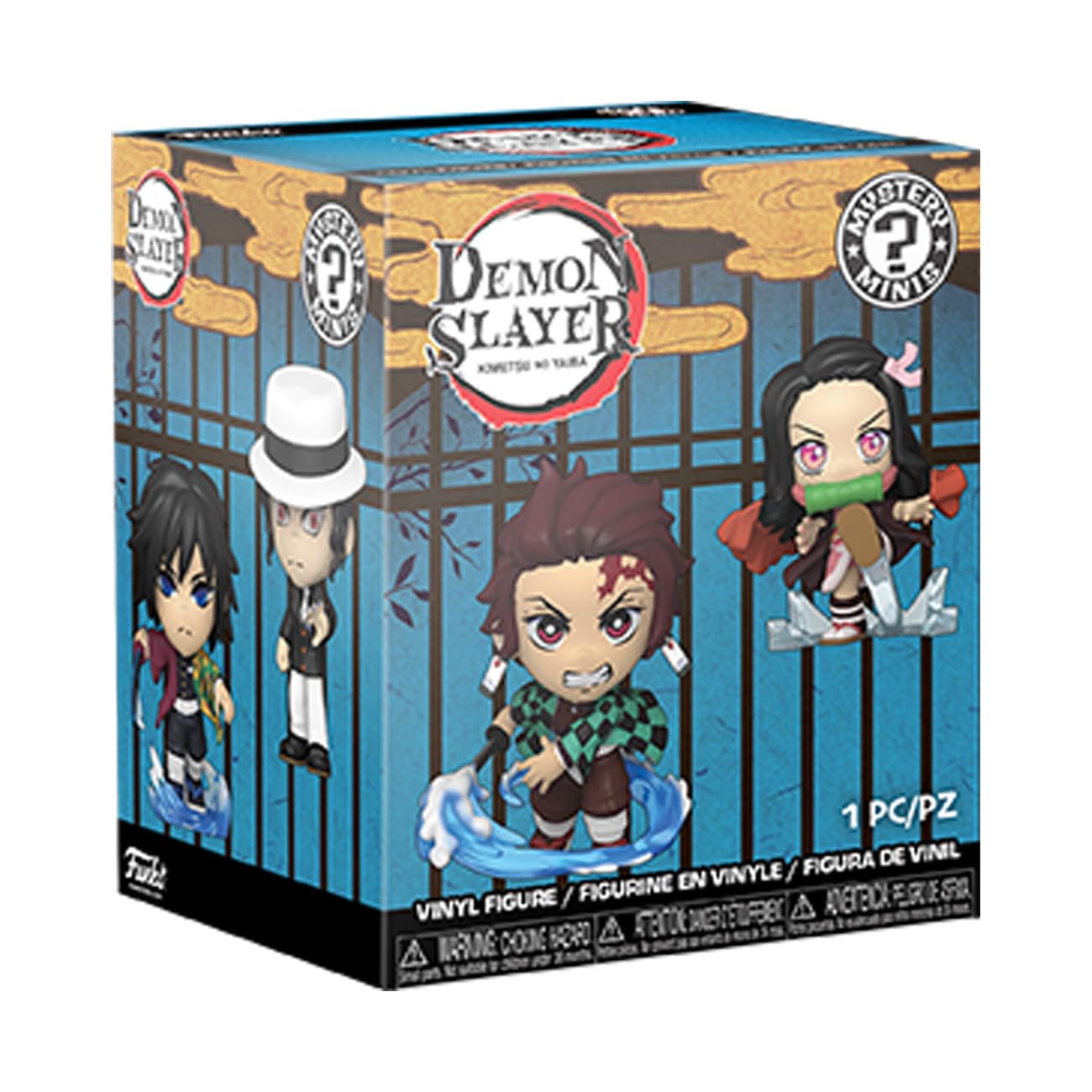 Foto 3 pulgar | Figura Misteriosa Funko Pop! Demon Slayer Mystery Minis - Venta Internacional.