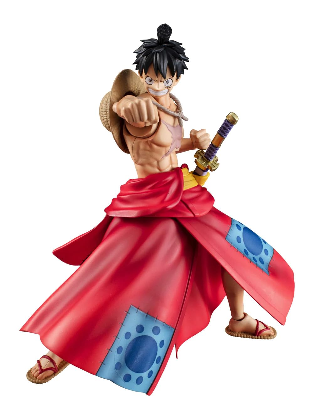 Foto 3 pulgar | Figura De Acción Megahouse One Piece Luffy Taro Wano Country - Venta Internacional.