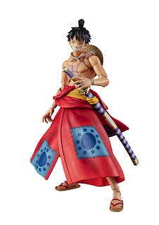 Foto 6 | Figura De Acción Megahouse One Piece Luffy Taro Wano Country - Venta Internacional.