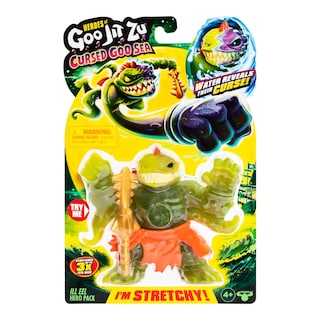 Foto 2 | Figura De Acción Heroes Of Goo Jit Zu Cursed Goo Sea Ill Eel - Venta Internacional.