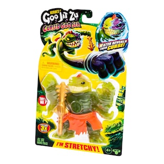 Foto 4 | Figura De Acción Heroes Of Goo Jit Zu Cursed Goo Sea Ill Eel - Venta Internacional.