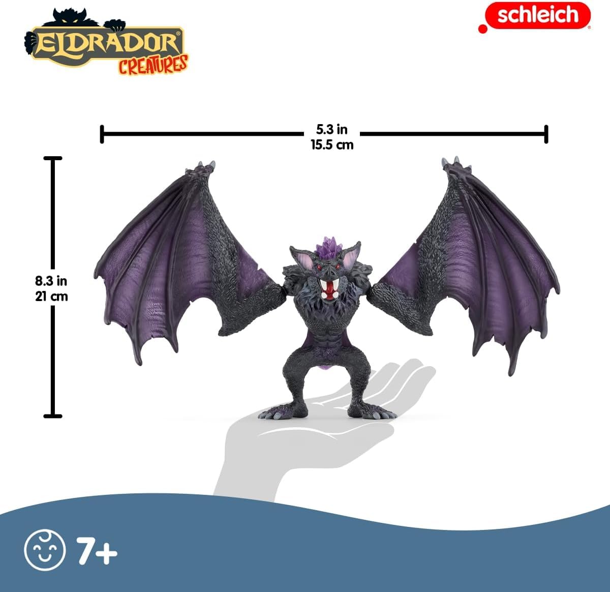 Foto 4 pulgar | Figura De Acción Schleich Eldrador Creatures Shadow Bat 2024 - Venta Internacional.