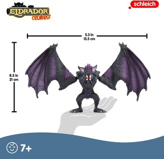 Foto 3 | Figura De Acción Schleich Eldrador Creatures Shadow Bat 2024 - Venta Internacional.