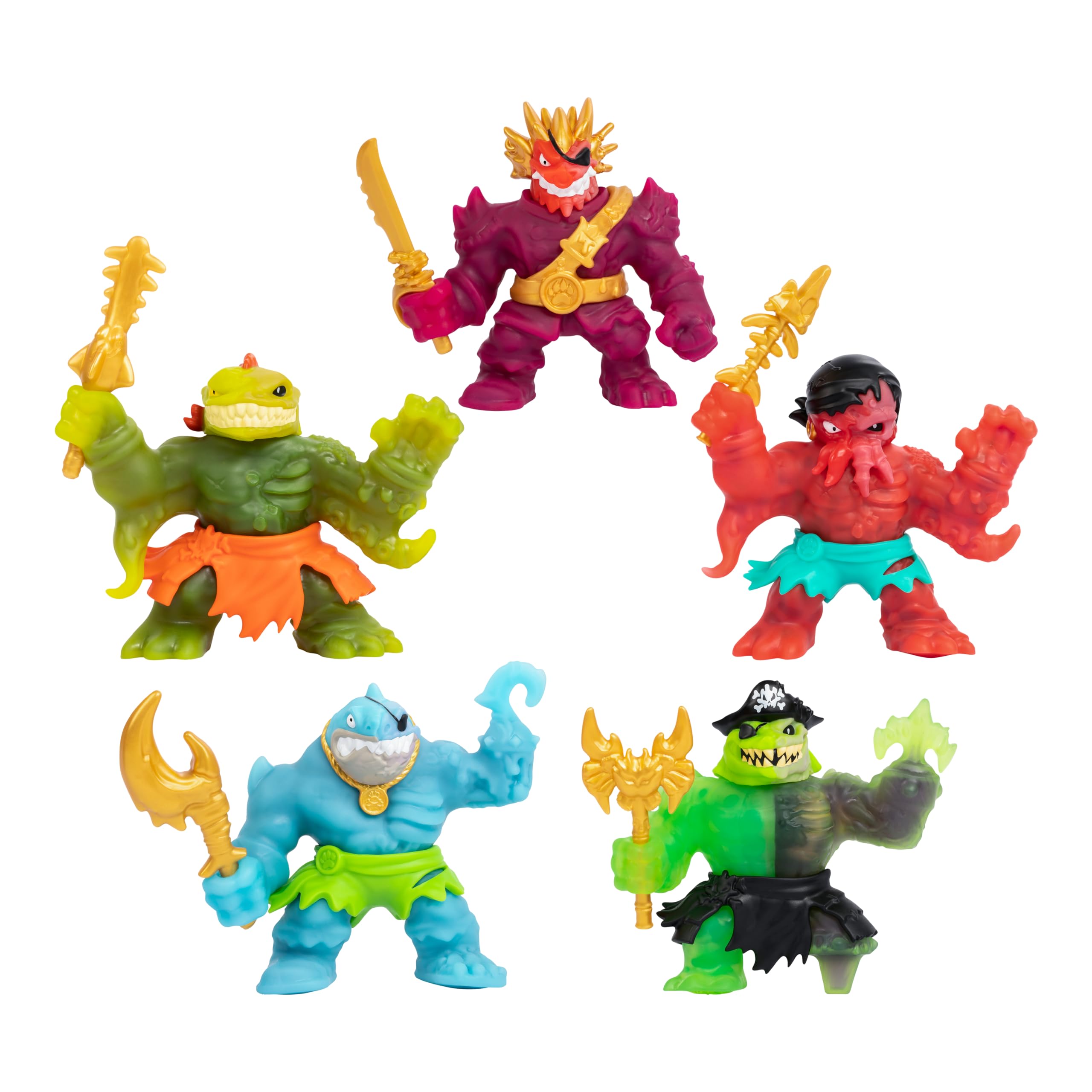 Foto 7 pulgar | Figura De Acción Heroes Of Goo Jit Zu Cursed Goo Sea Thrash - Venta Internacional.