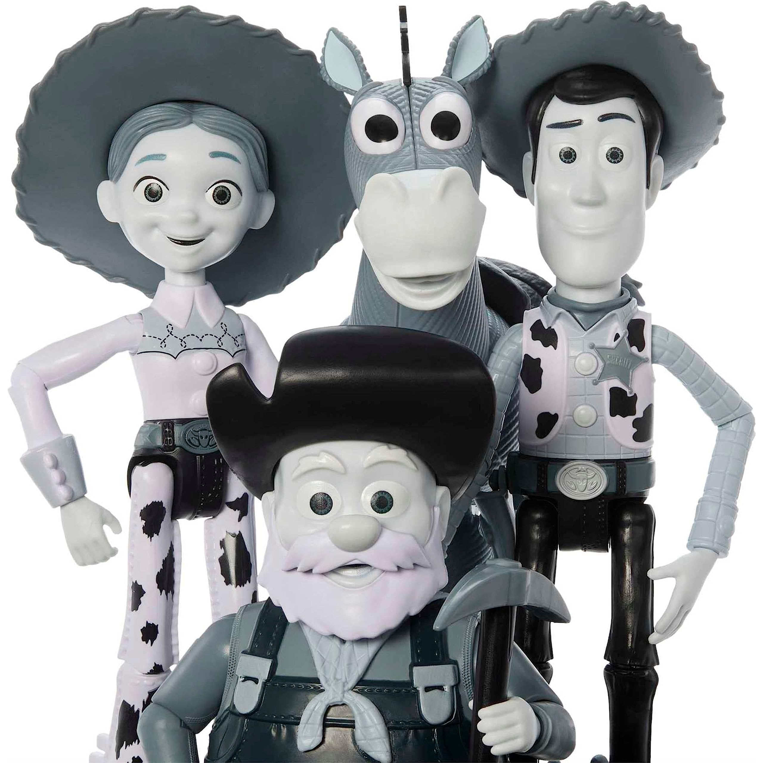 Foto 2 | Juego De 4 Figuras De Acción Mattel Disney Pixar Toy Story - Venta Internacional.