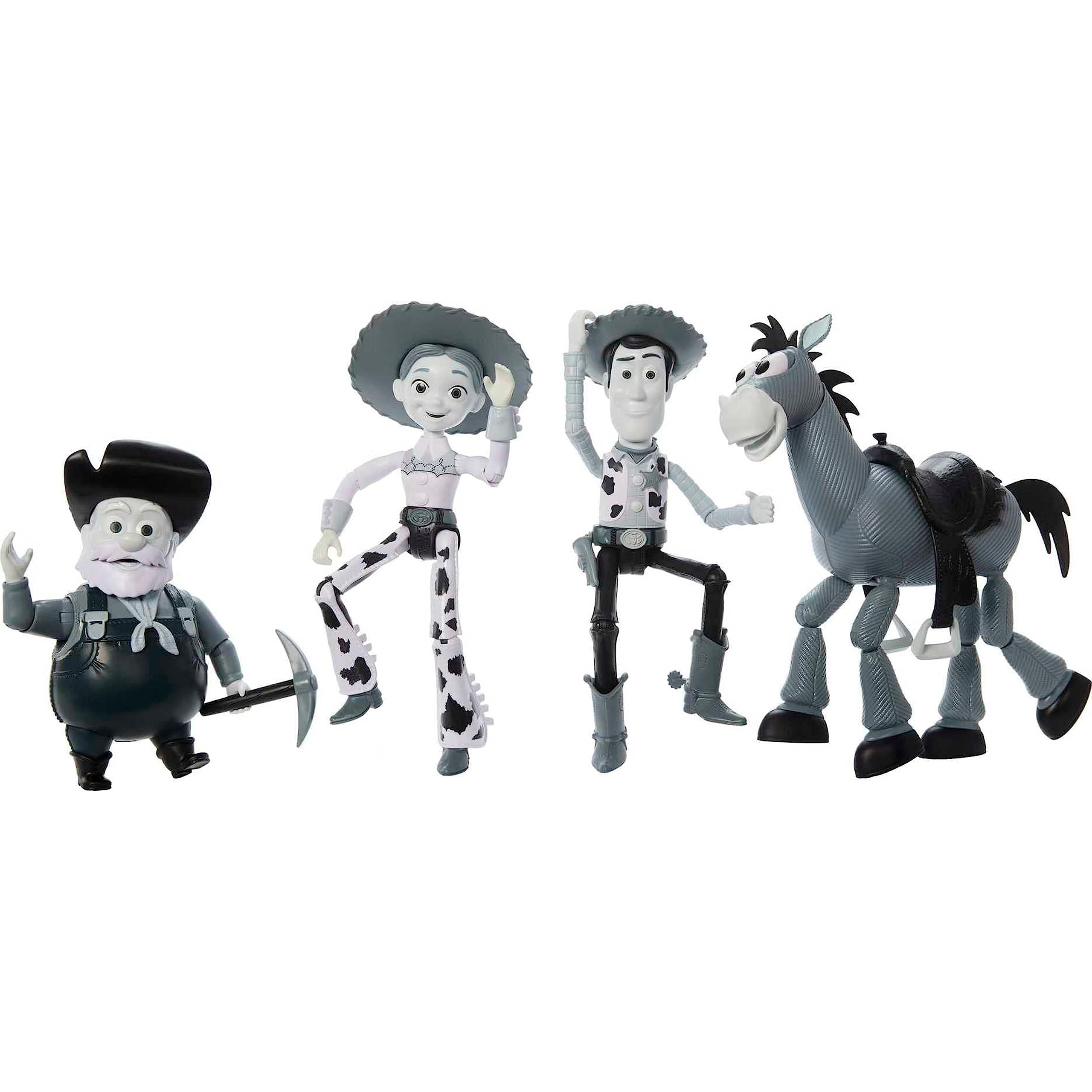 Foto 4 | Juego De 4 Figuras De Acción Mattel Disney Pixar Toy Story - Venta Internacional.