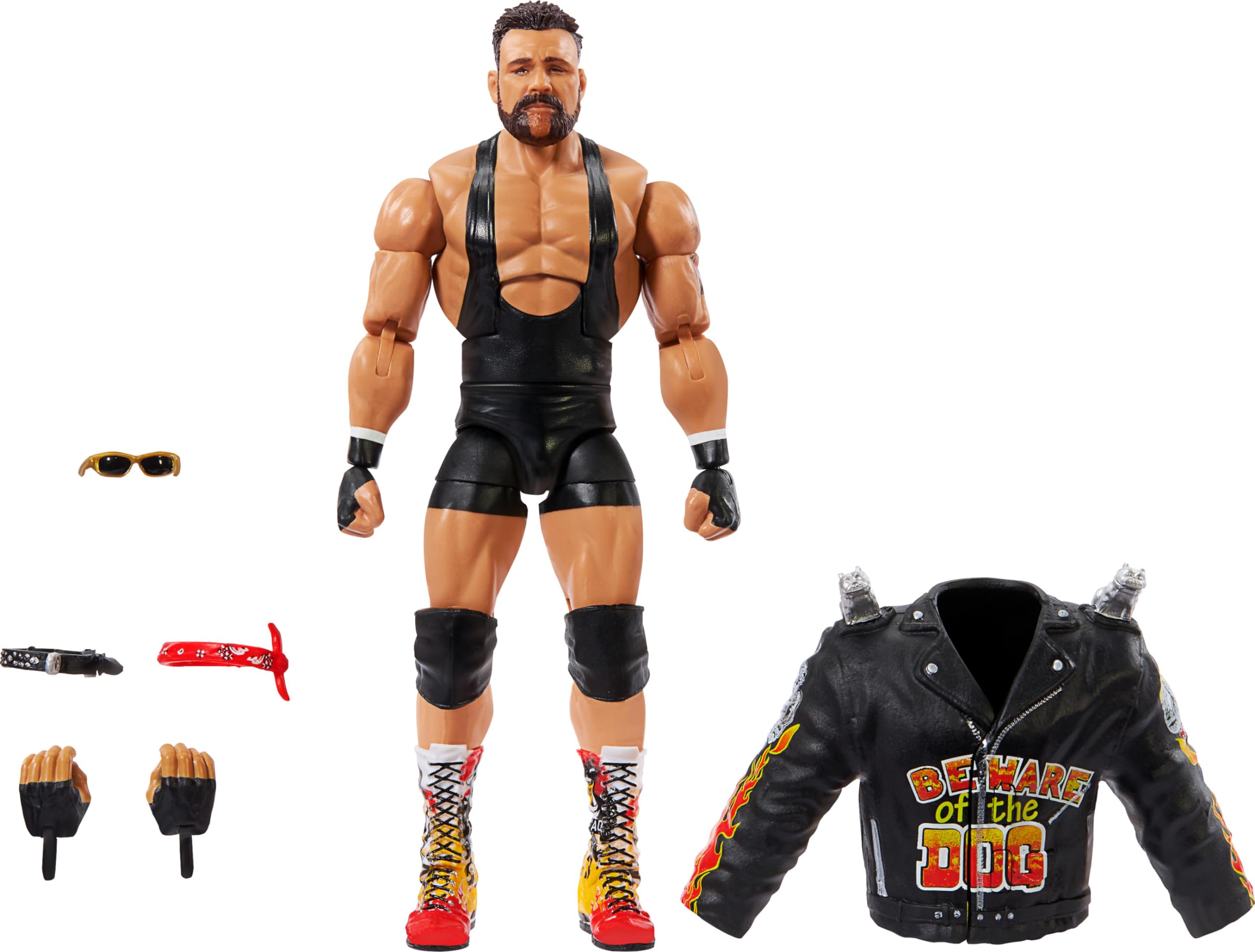 Foto 2 pulgar | Figura De Acción Mattel Wwe Rick Steiner Elite Collection 15 Cm - Venta Internacional.