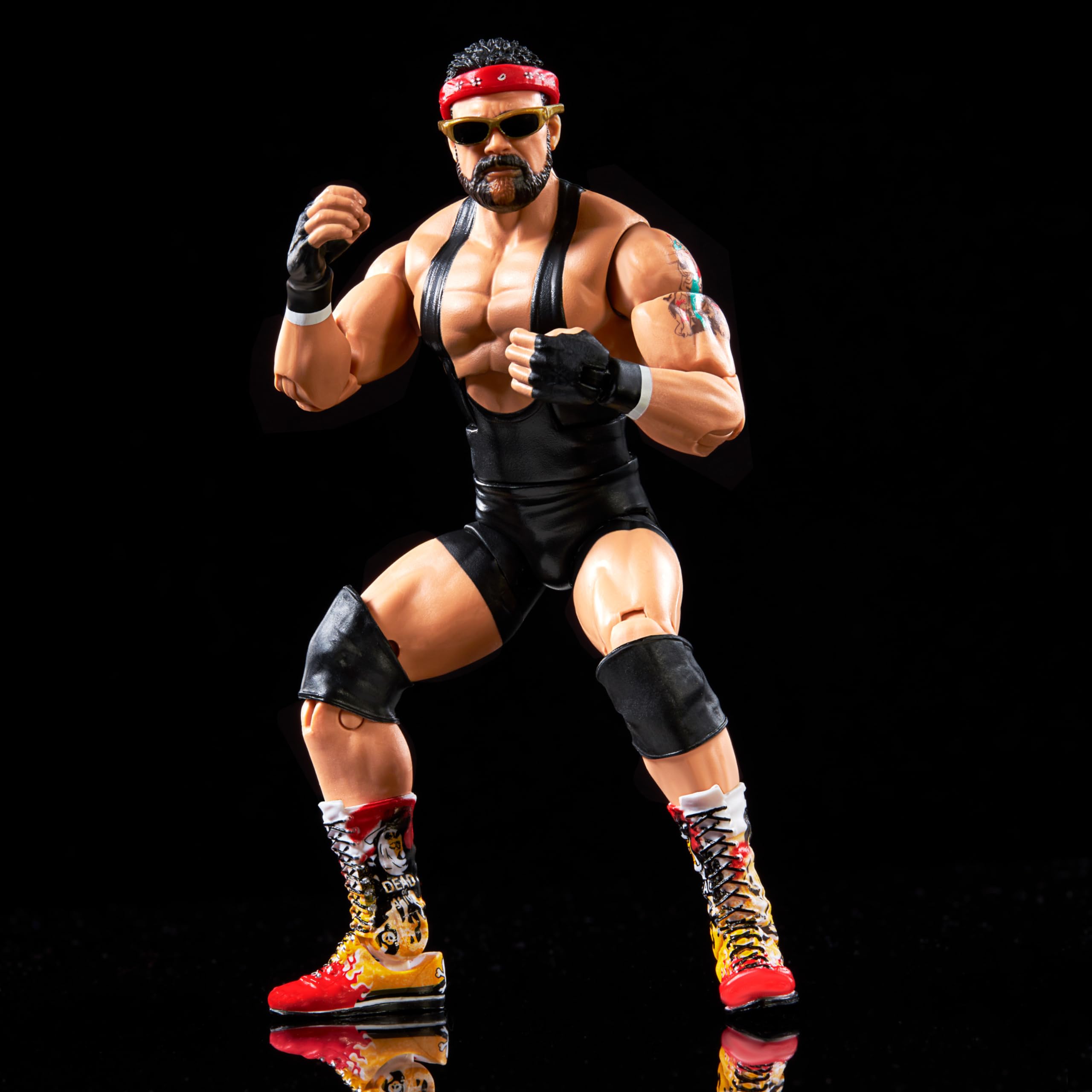 Foto 5 pulgar | Figura De Acción Mattel Wwe Rick Steiner Elite Collection 15 Cm - Venta Internacional.